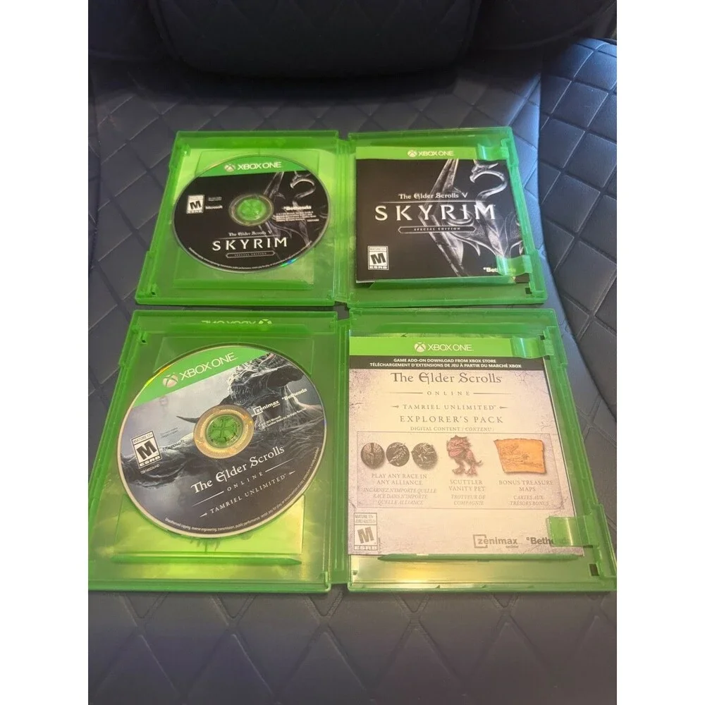 Skyrim Xbox One Bundle- Elder Scrolls V Special Edition & Elder Scrolls Tamriel